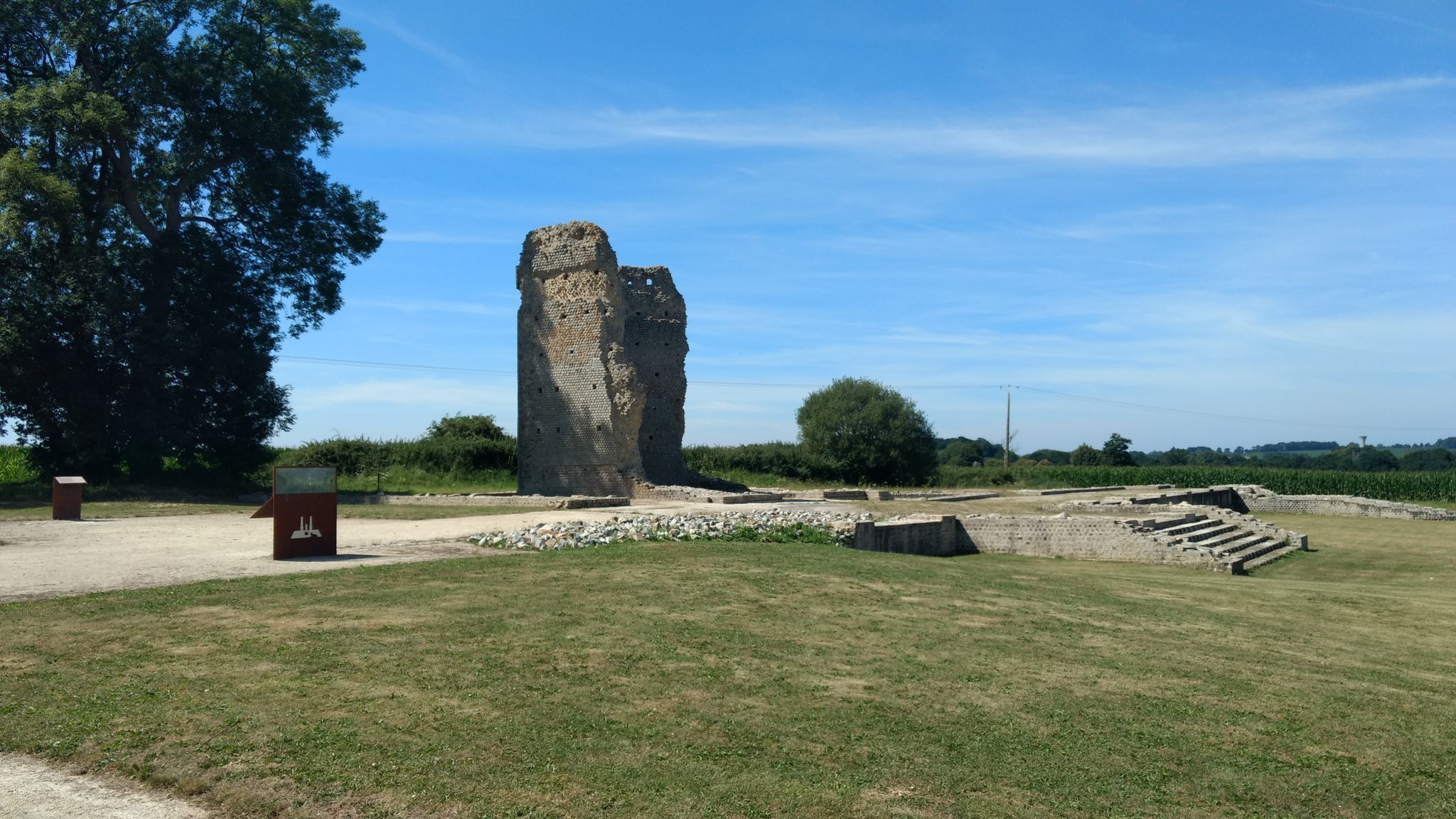 Ruines d'un temple romain